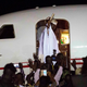Jammeh leaving Gambia in January 2017.